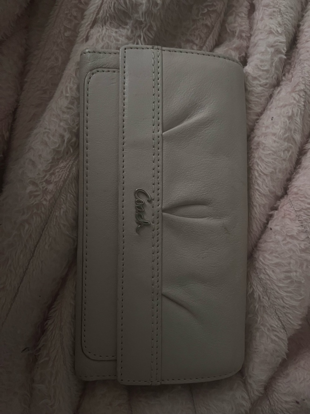 Pink Coach Wallet Vintage